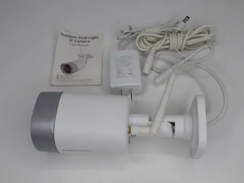 Amiccom Indoor Outdoor WIFI IP Camera 1080P Smart IP Camera Z_22043 White