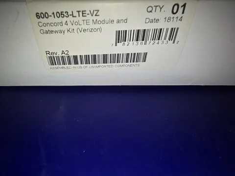 INTERLOGIX 600-1053-LTE-VZ Concord 4 ALARM.COM Verizon Module & Gateway