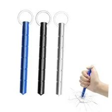 Self Defense Keychain for Women - Emergency Glass Breaker, Personal Security
