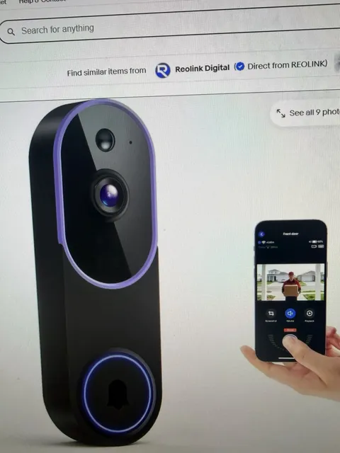 WiFi Ring Doorbell 1080P HD Security Camera Wireless Door Bell Camera With Chime