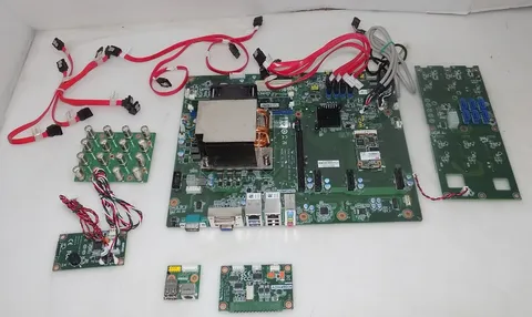 ADVANTECH EDGEVR300T-MB MOTHERBOARD VERINT EDGEVR300 PLUS BOARDS / CABLES ETC.