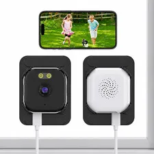 Window Camera 2K 3MP with Anti-Reflection Tech, 5Ghz/2.4Ghz Dual-Band Wifi Throu