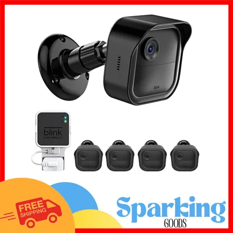 All-New 4 Pack Blink Outdoor Camera Mounts - Weatherproof & Adjustable Design