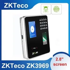 ZKTeco ZK3969 2.8″ Face & Fingerprint Recognition Time Attendance Access Control