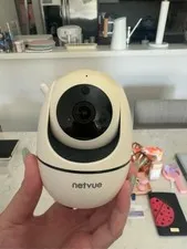Netvue Indoor WiFi Security Camera | Pan/Tilt Pet & Home Monitor | Works Great