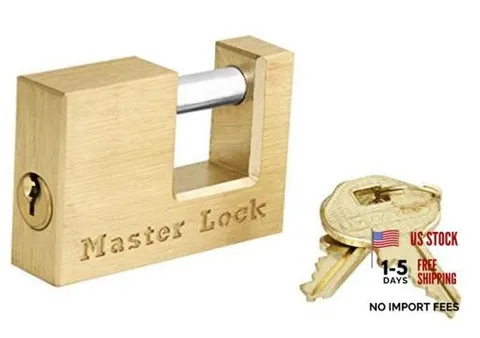 Master Lock 605DAT Shackle 15/16" Length x 7/16" Inner Width, 2" Coupler Lock
