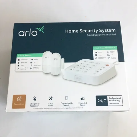 Arlo Home Security System SS1501-100NAS Keypad & 5 All In One Sensors