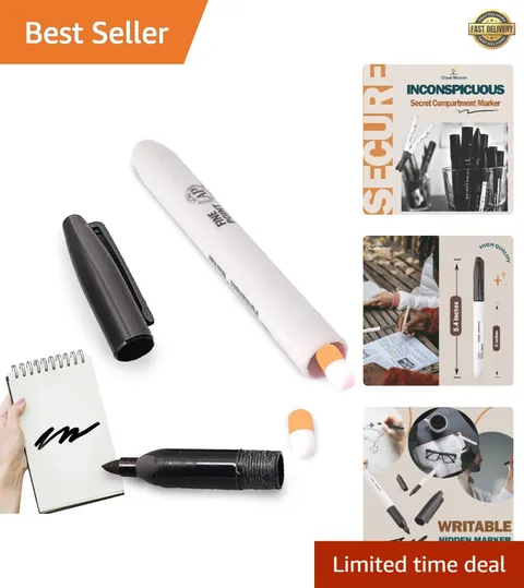 Lifelike Marker Pen Diversion Safe - Stylish Discreet Storage for Valuables