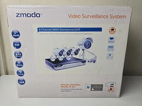 Zmodo 8 Channel 960H Standalone DVR Video Surveillance System