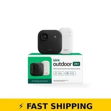 Blink Outdoor 2K+ Wireless Security Camera - Black