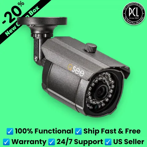 ✅ Q-See QM9902B 900TVL Night Vision Bullet Analog Security Camera ✅