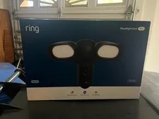 New Ring Floodlight Cam Pro Wired 2nd Gen (Newest Model) Retinal 4K - Black