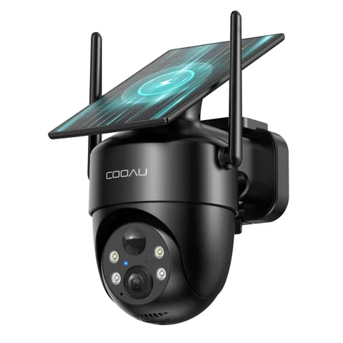 Solar Cameras Wireless Outdoor – Low-Light Rechargeable​​, Easy to Install, 2...