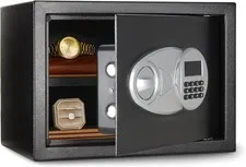 0.5 Cu Ft Steel Security Safe and Lock Box for Cash, Jewelry, Documents