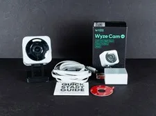 Wyze Cam v4 2.5K Wired Camera Color Indoor/Outdoor Tested Working