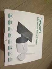 Dihoom Solar Powered Wireless Outdoor Security Camera – Battery Wi-Fi, Motion Al