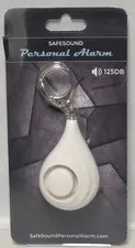 Safe Sound Personal Emergency alarm Keychain 125DB  Loud Siren New 
