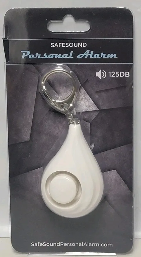 Safe Sound Personal Emergency alarm Keychain 125DB  Loud Siren New 