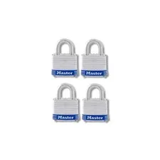 Master Lock 1-5/16 in X 1-1/2 in Steel Double Locking Padlock Keyed Alike 3008D