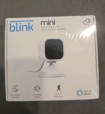 Blink Mini Indoor Plug-In Live HD Smart Security Camera (New in Box)