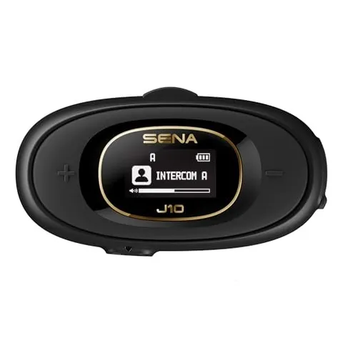 Sena J10 Motorcycle Bluetooth Intercom [Japan Exclusive] Supports 4-Way