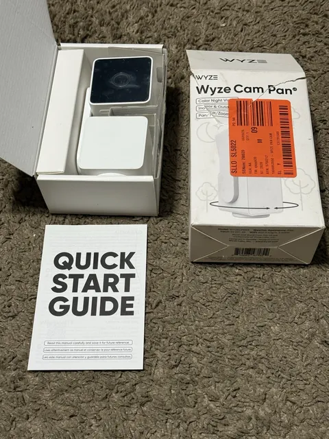 Wyze Cam Pan v3 Indoor/Outdoor Wifi, 1080p, Pan/Tilt/Zoom Security Camera NOB