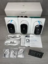 Arlo Essential XL 3rd Gen VMC3082 3-Pack 2k Outdoor Security Camera (A1D032892)