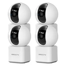 ARCCTV 3MP WiFi Security Camera Indoor Wireless Baby Pet Monitor Home Audio IP65