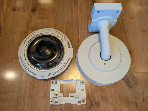 Axis P3717-PLE 8MP Panoramic Network Camera w/ Wall Mount & Bracket