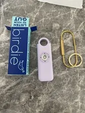 She's Birdie Original Women's Personal Safety Alarm Keychain Lavender - NEW