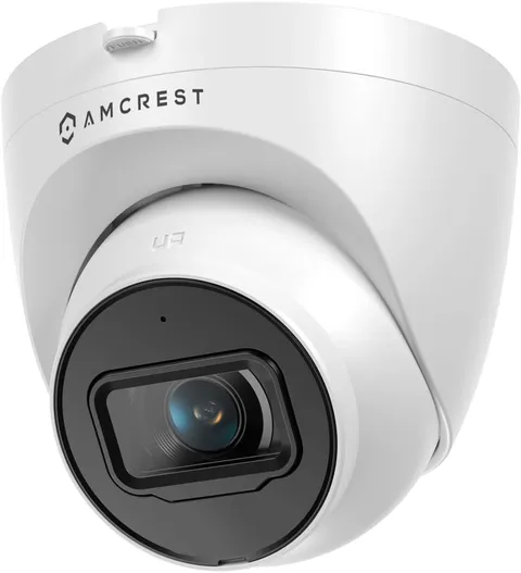 5MP Turret POE Camera UltraHD Outdoor IP with Mic Night Vision 98ft Surveillance
