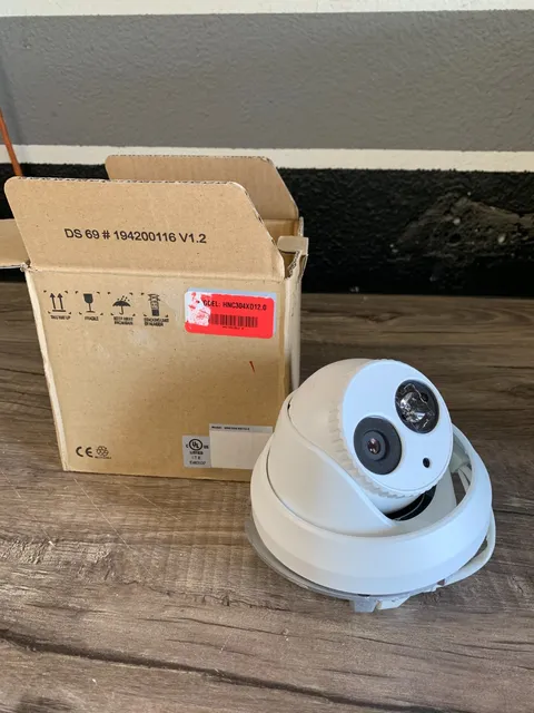 Hunt HNC304-XD 4MP IP PoE Turret Security Camera 12mm Long Range Lens