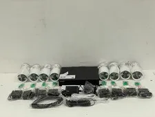 Wireless Security Camera System, 10CH 5MP NVR with 8 3MP Cameras, 3TB HDD