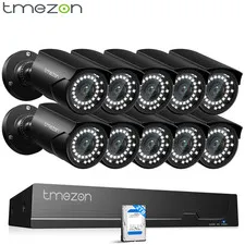 16CH PoE Home IP Camera System Full HD Home Office Recording System Night Vision