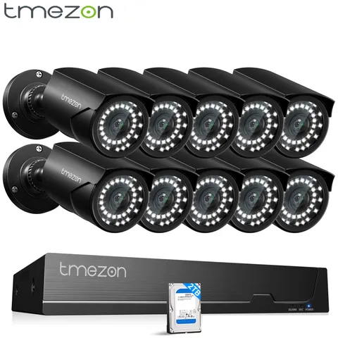 16CH PoE Home IP Camera System Full HD Home Office Recording System Night Vision