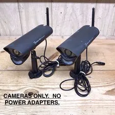 Bunker Hill 62368 Outdoor Wireless Security Camera ONLY Lot Of 2