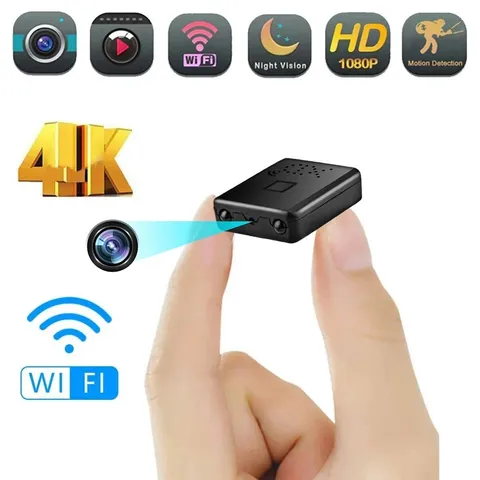 2025 Smart Mini WiFi Camera Wireless 1080P HD Night Cam w/Battery Home Security
