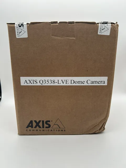 Axis Q3538-LVE 02225-001 Surveillance Outdoor Camera NEW BOX DAMAGED