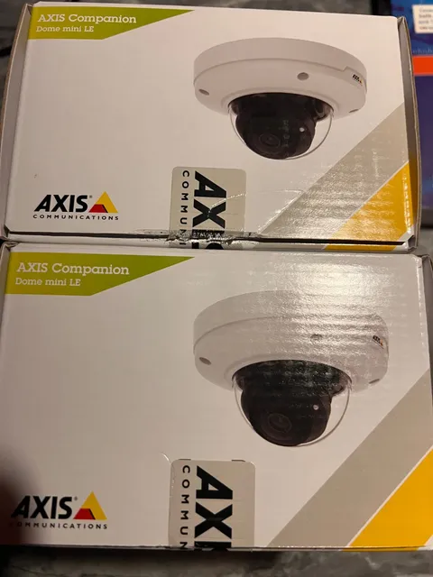 ✅ (Lot of 2)  AXIS Companion Dome mini LE Outdoor full HD IR network camera