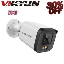 NEW VIKYLIN CCTV Night Version IR 5MP Ethernet Port POE Camera MIC Onvif Outdoor