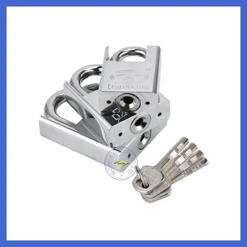 Cast steel Anti-shear  Anti-tamper Saw padlock / Household Anti-theft Padlock