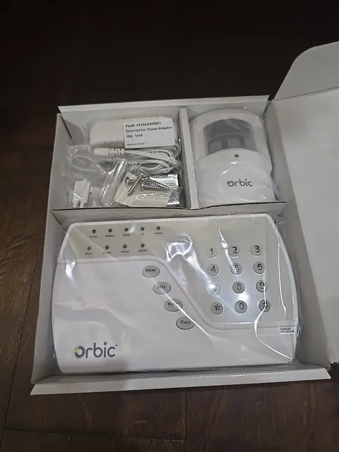 Orbic whtbox.ax54n Remote Alarm System by Straight Talk With Motion Sensor 