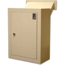 Protex Wall Drop Box with Adjustable Chute & Keyed Lock MDL-170 12"" x 6"" x