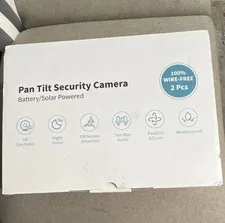 2-Pack CG6 Pan/Tilt Wire-Free Wi-Fi HD Cameras Night Vision PIR 2-Way Alexa