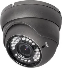 Security Systems INS-D1200G Outdoor 3 Axis IR Dome Camera, 1000TVL 2.8Mm to 12Mm