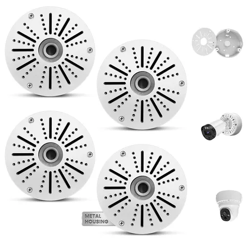 Aluminum Universal Security Camera Junction Box Cable Concealment Base