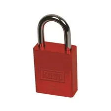 Kasp K14040REDD Solid Aluminum Lock 40mm - Red