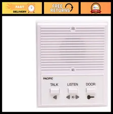 4-Wire Single Entrance Intercom System, Easy Install, Home Security Communicatio