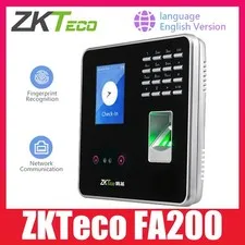 ZKTeco FA200 TCP/IP Time Attendance Access Control Face Fingerprint Reader