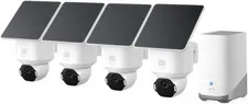 Eufy Security Solocam E42 4-Cam Kit, 4K Security Camera Wireless Outdoor, Solar
